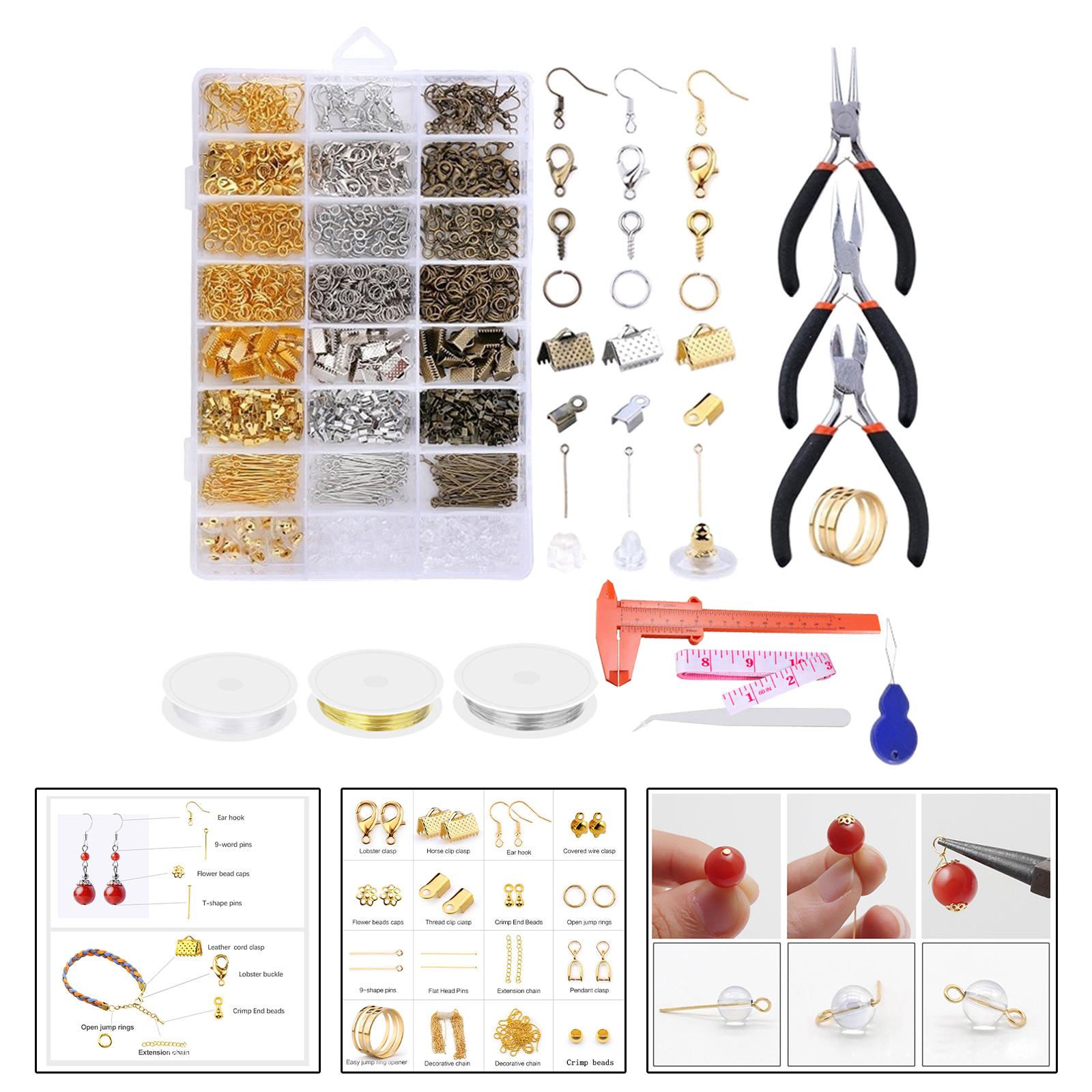Jewelry Making For Beginners - 1321 Parça Takı Yapım Seti, DIY