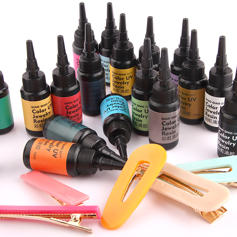 Jewelry Making Tools List - Renkli sert UV reçine tutkal ultraviyole