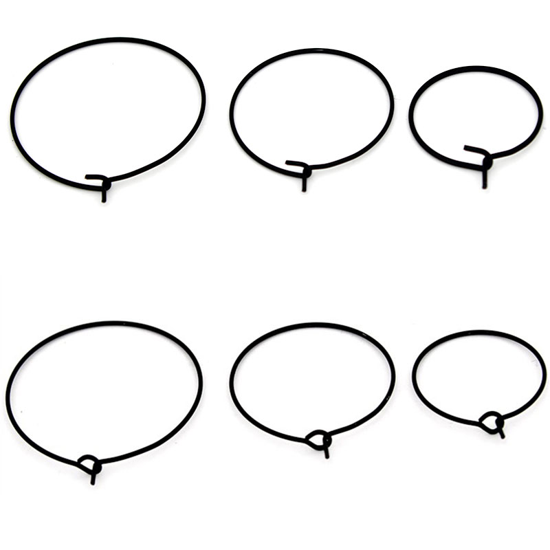 Jewelry Making Hoops - 20 adet 20mm 25mm 30mm paslanmaz