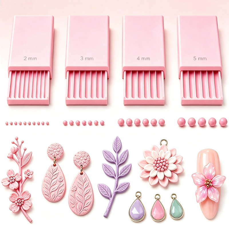 Jewelry Making Tools List - Boncuk Şekillendirici Kil Topu Yapıcı 3D