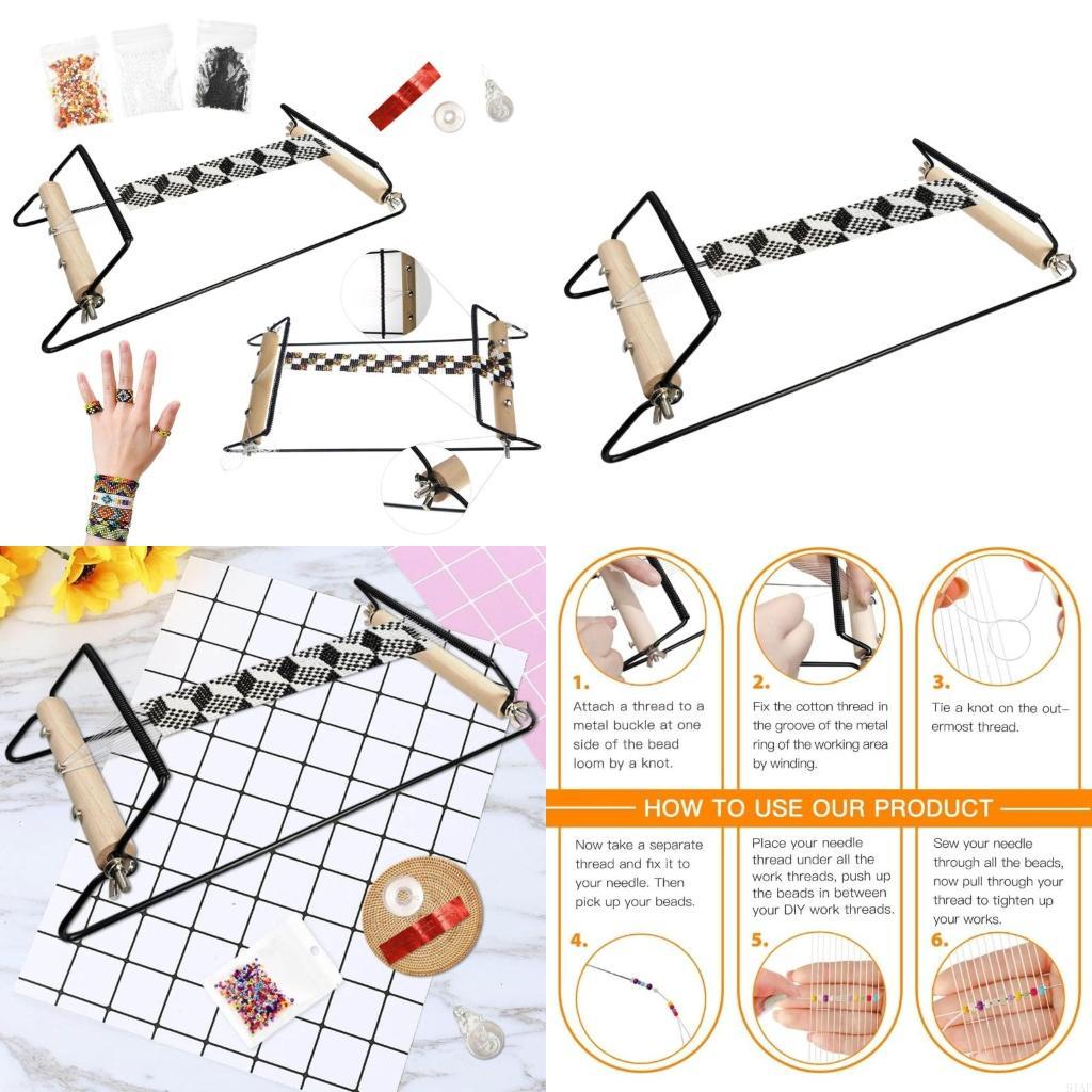 Jewelry Making For Beginners - 91AF Yapımı Boncuk Tezgahı Dokuma Makinesi