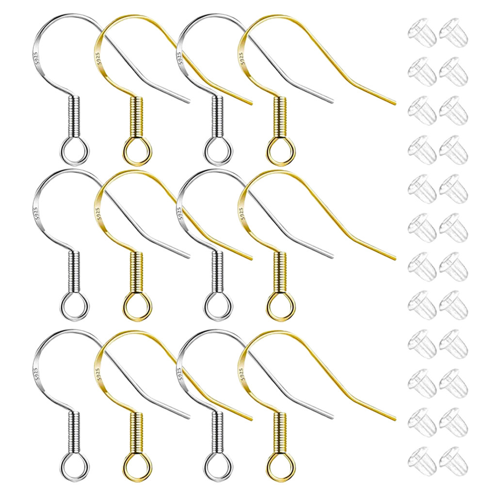Jewelry Making For Beginners - 400 adet kulak kancası malzemeleri DIY