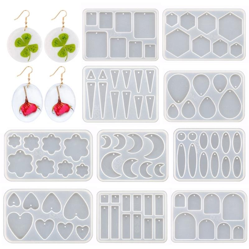 Jewelry Making Tools List - Silikon küpe kalıp küpe reçine kalıp