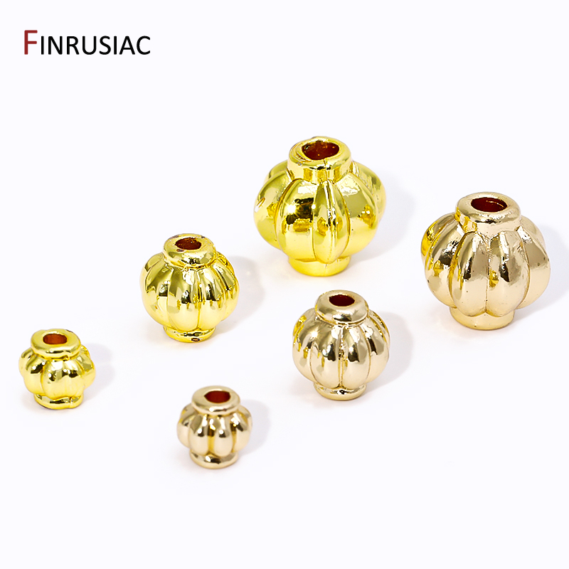 Jewelry Making Items - 14K/18K altın kaplama pirinç fener ara