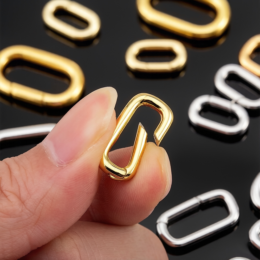 Jewelry Making Hoops - 2 adet 18 K Altın Kaplama