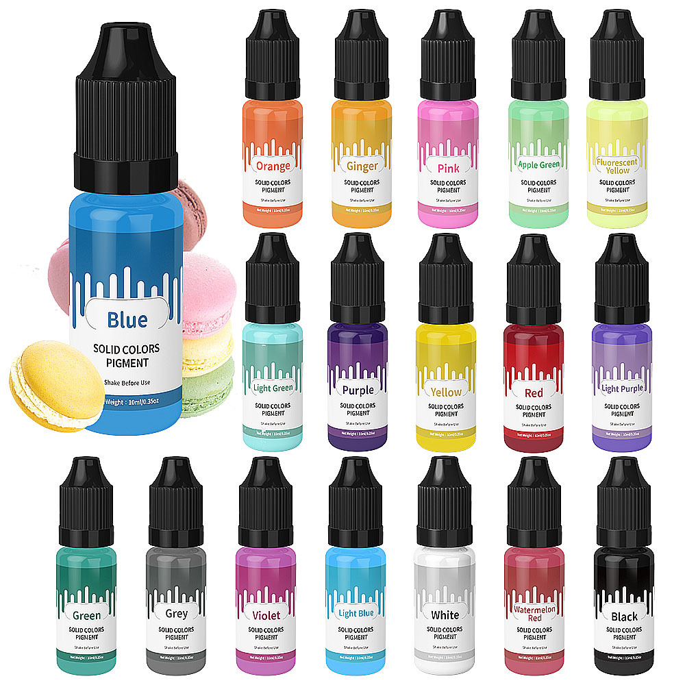 18 renk 10 ml Macaron Katı Pas - Jewelry Making Tools List incelemesi ve fiyatı