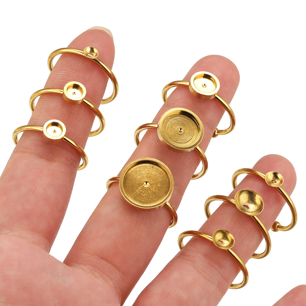 10 adet Paslanmaz Çelik Yuvarl - Jewelry Making Stones incelemesi ve fiyatı