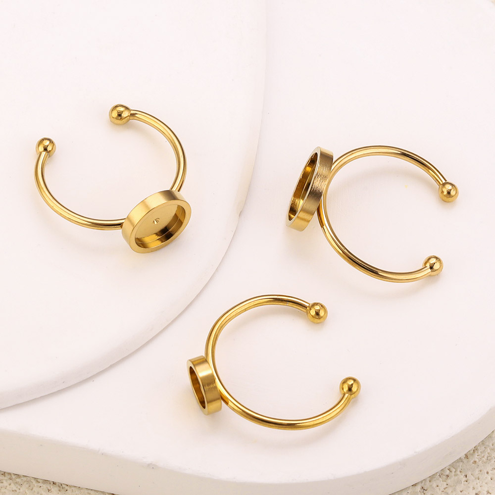 10 adet Paslanmaz Çelik Yuvarl - Jewelry Making Stones incelemesi ve fiyatı