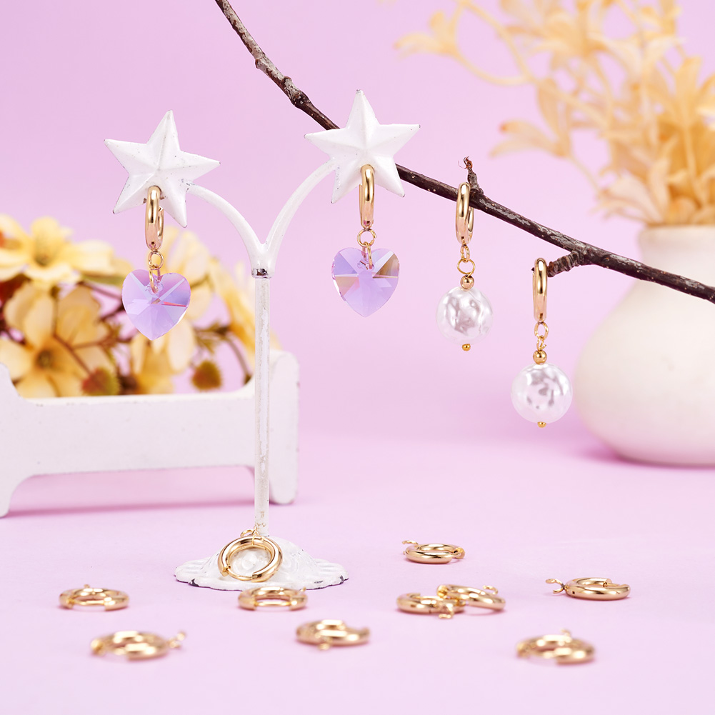 10 adet 201 Paslanmaz Çelik Hu - Jewelry Making Hoops incelemesi ve fiyatı