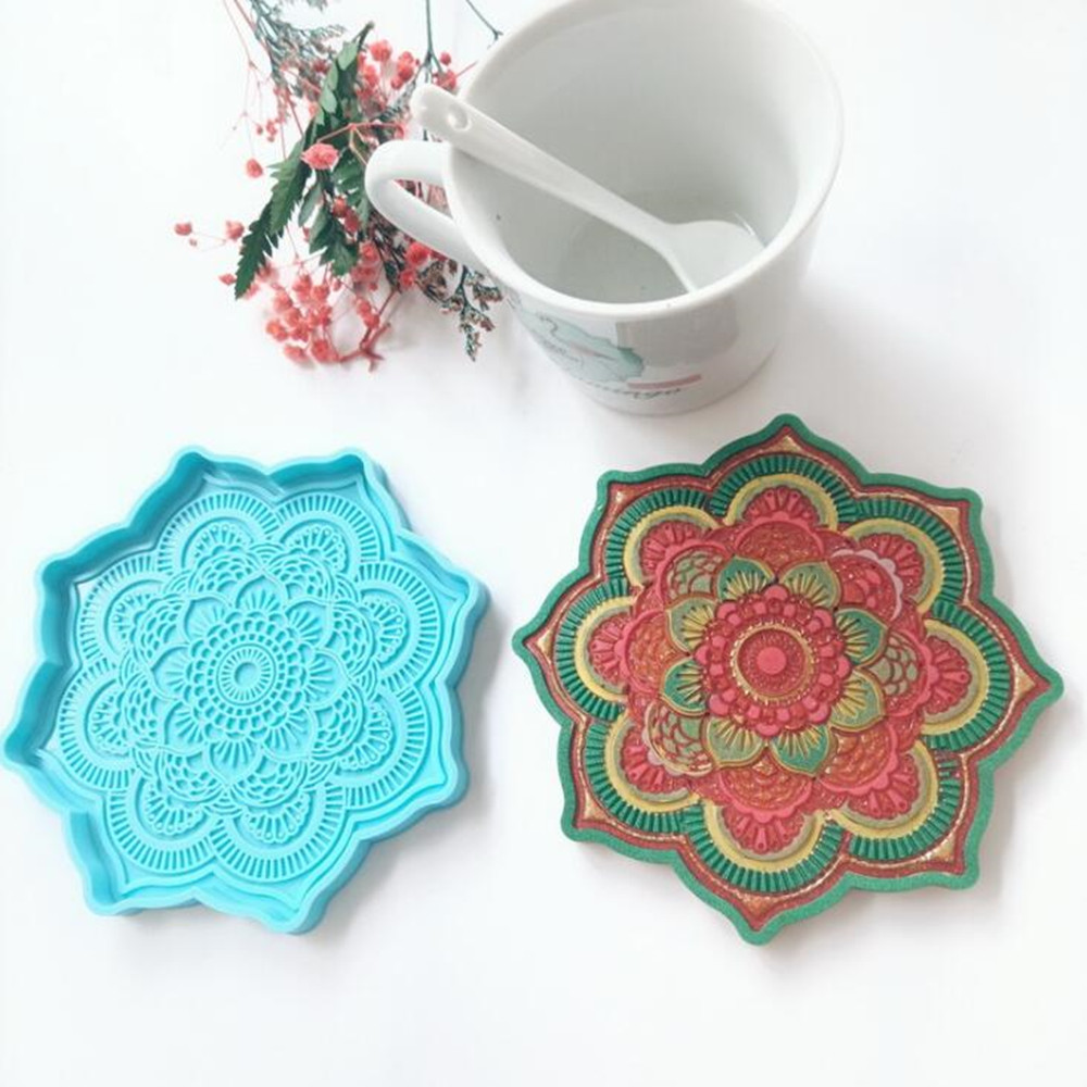 Mandala Coaster silikon kalıp  - Jewelry Making Tools List incelemesi ve fiyatı