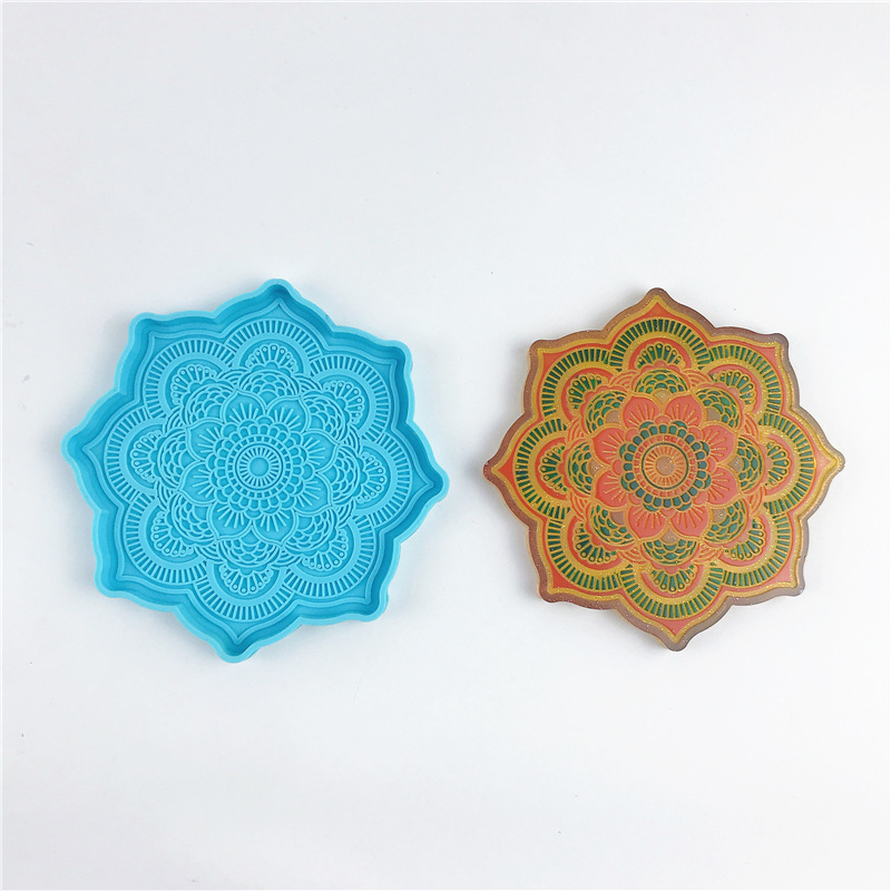 Mandala Coaster silikon kalıp  - Jewelry Making Tools List incelemesi ve fiyatı