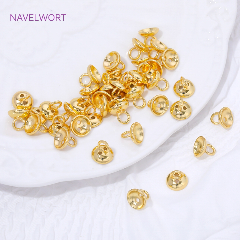 8MM 18K Altın Kaplama Pirinç U - Jewelry Making Items incelemesi ve fiyatı