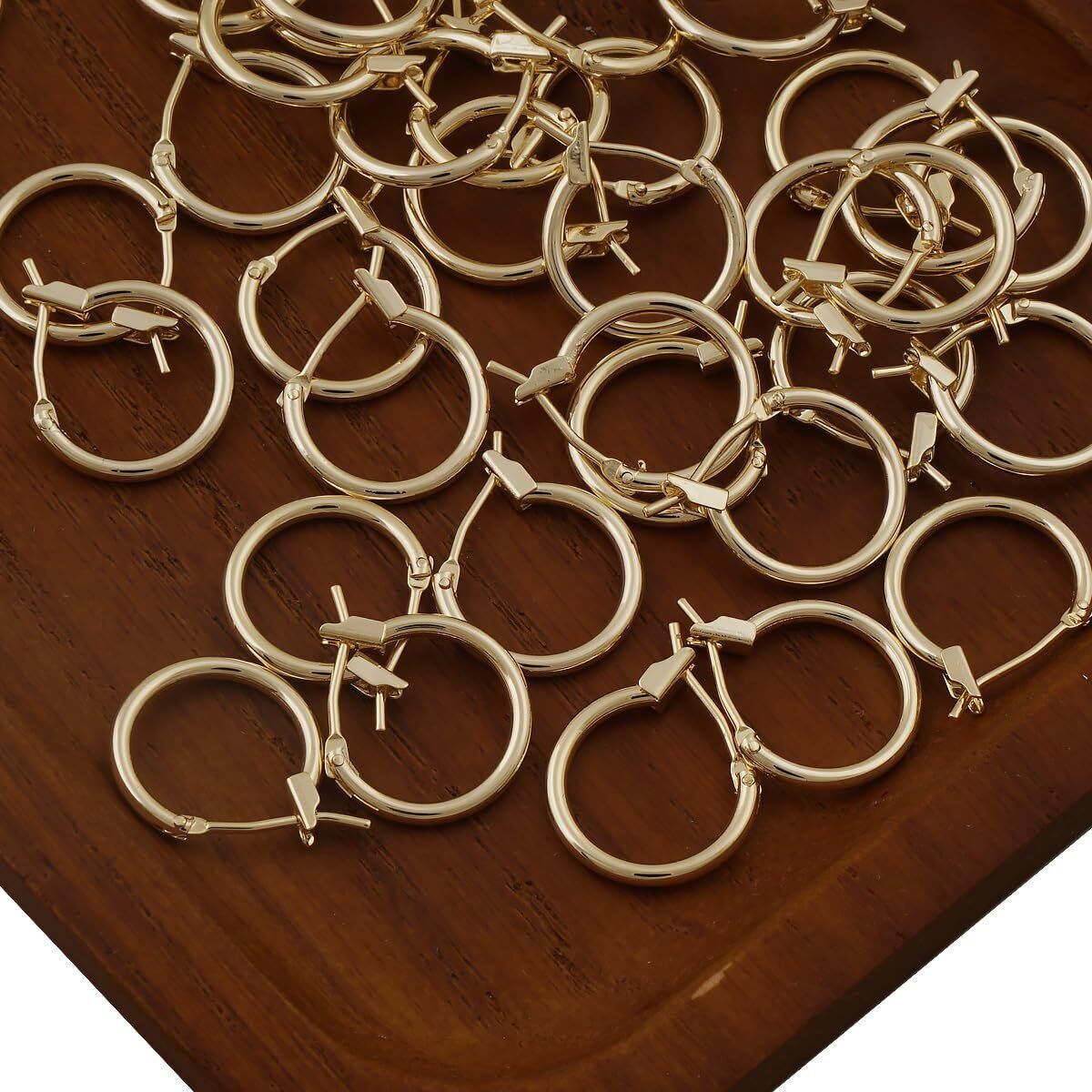 10 adet 14K Altın Dolgulu Fran - Jewelry Making Hoops incelemesi ve fiyatı
