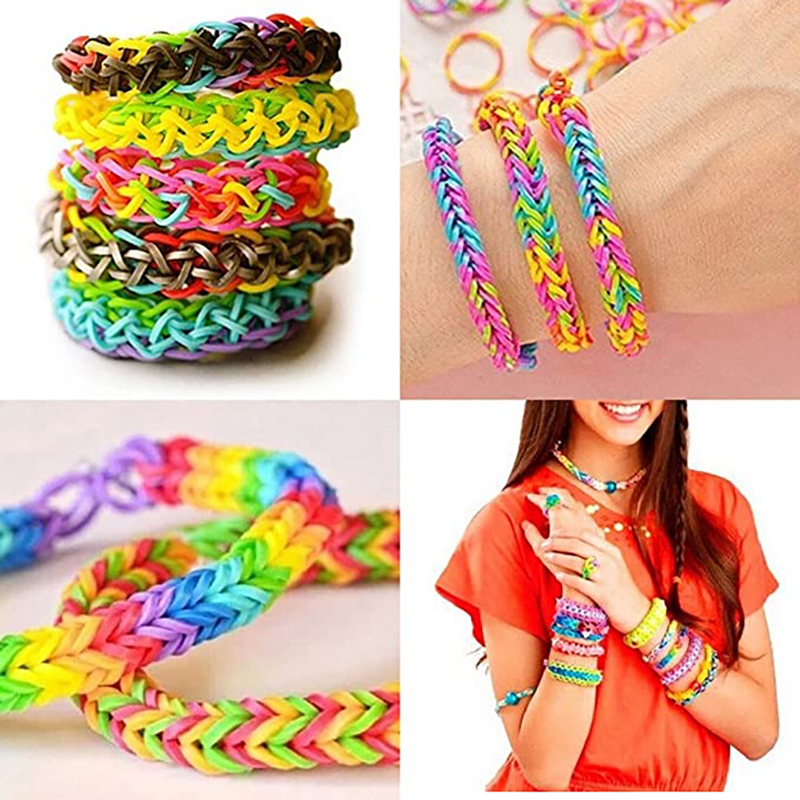 600 adet Renkli Lastik Bant Bi - Jewelry Making Tools List incelemesi ve fiyatı
