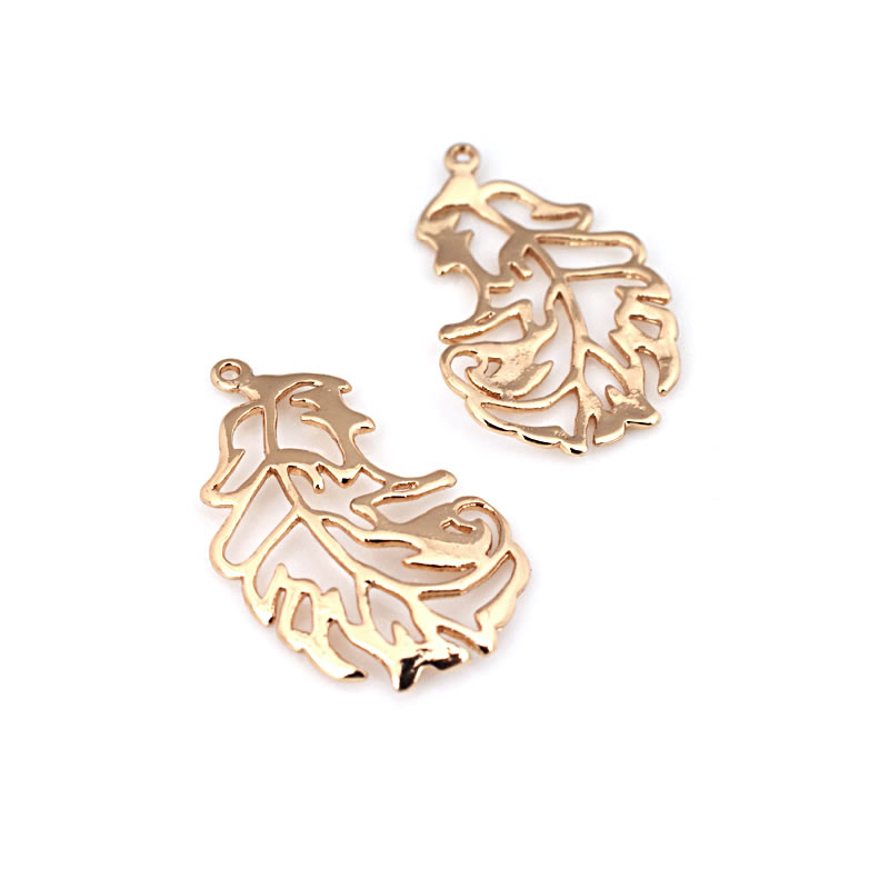 18K Altın Rengi Pirinç Tüy Şek - Jewelry Making Store incelemesi ve fiyatı