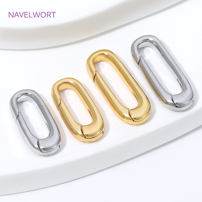 1/2/4 adet 18K altın kaplama O - Jewelry Making Items incelemesi ve fiyatı