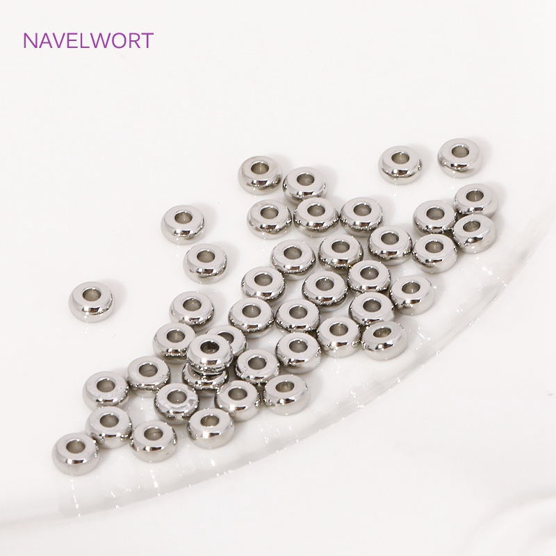 4/5mm 18K altın kaplama yuvarl - Jewelry Making Items incelemesi ve fiyatı