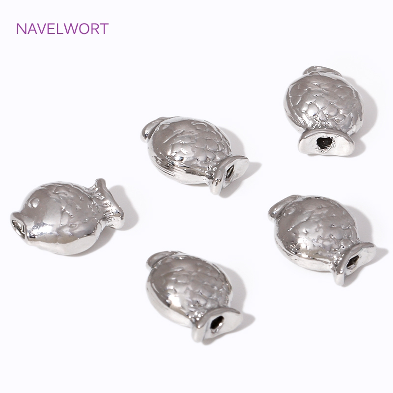 Pirinç 18K altın kaplama balık - Jewelry Making Items incelemesi ve fiyatı