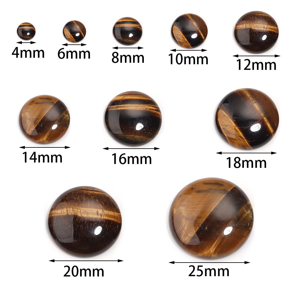 5/10 adet 4-25mm doğal taş Cab - Jewelry Making Stones incelemesi ve fiyatı