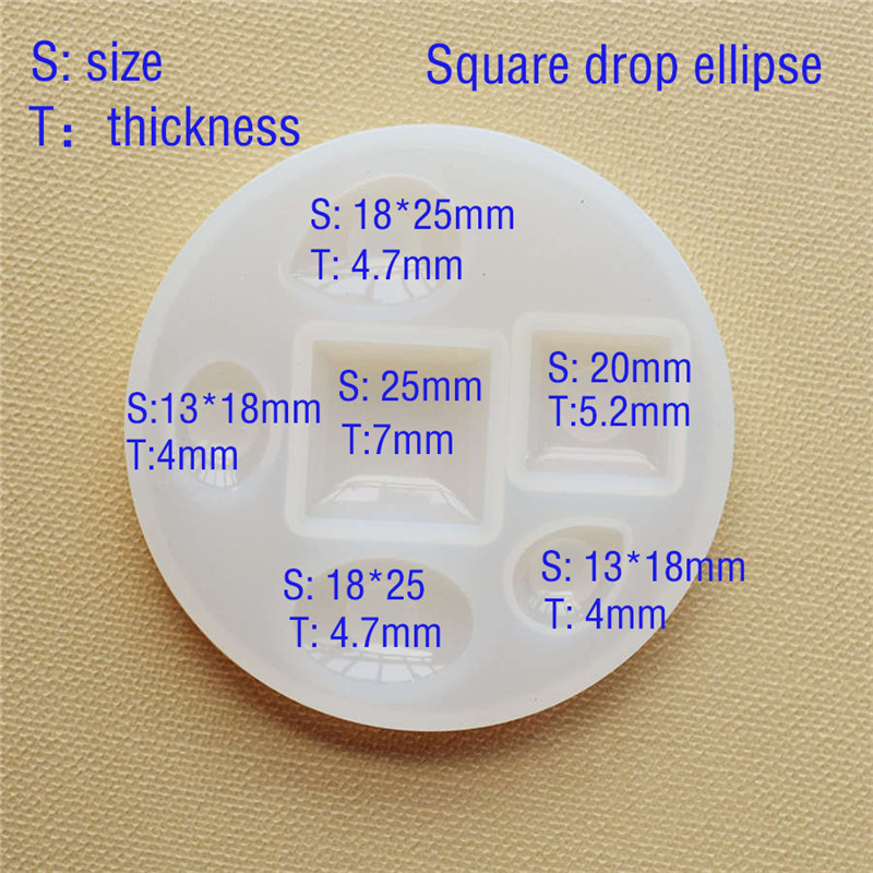 Silikon Kalıp yarım top Basık  - Jewelry Making Tools List incelemesi ve fiyatı