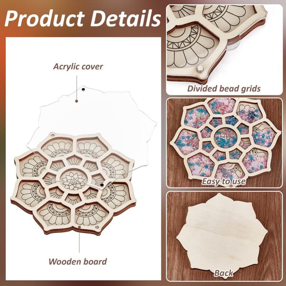 Ahşap Boncuk Organizatör Tepsi - Jewelry Making Organizer incelemesi ve fiyatı