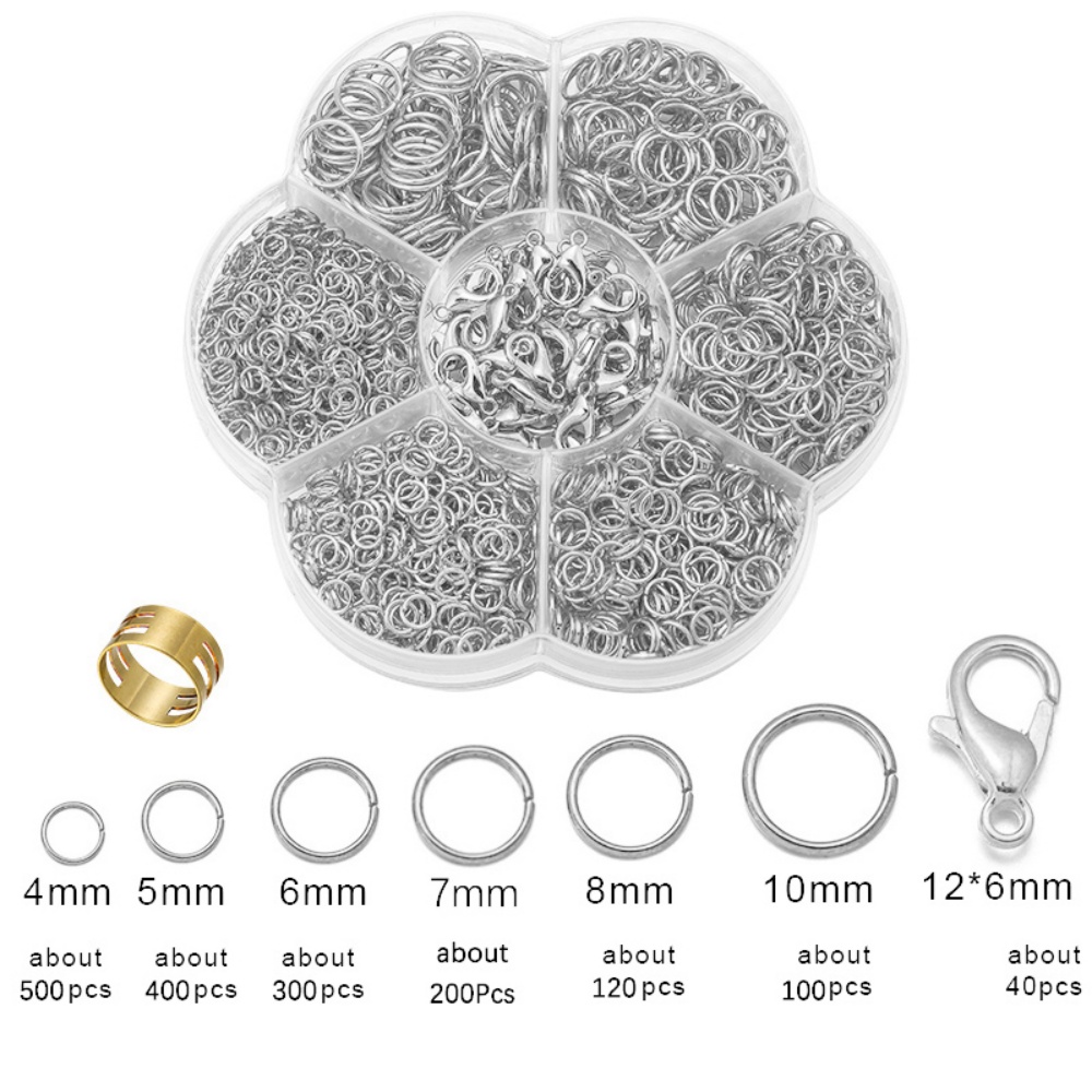 1 Kutu Atlama Halkaları DIY Ta - Jewelry Making For Beginners incelemesi ve fiyatı