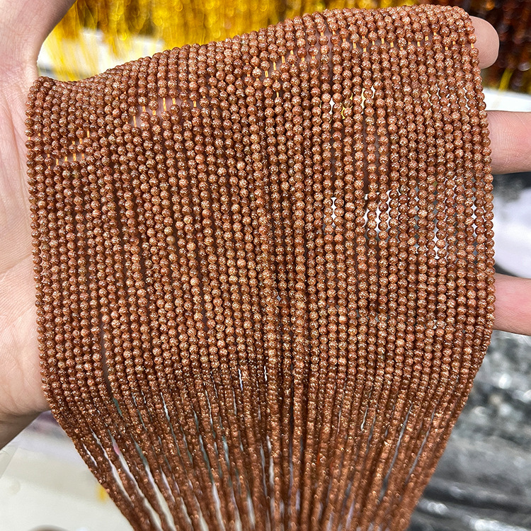 3mm doğal taş boncuklar granat - Jewelry Making Store incelemesi ve fiyatı