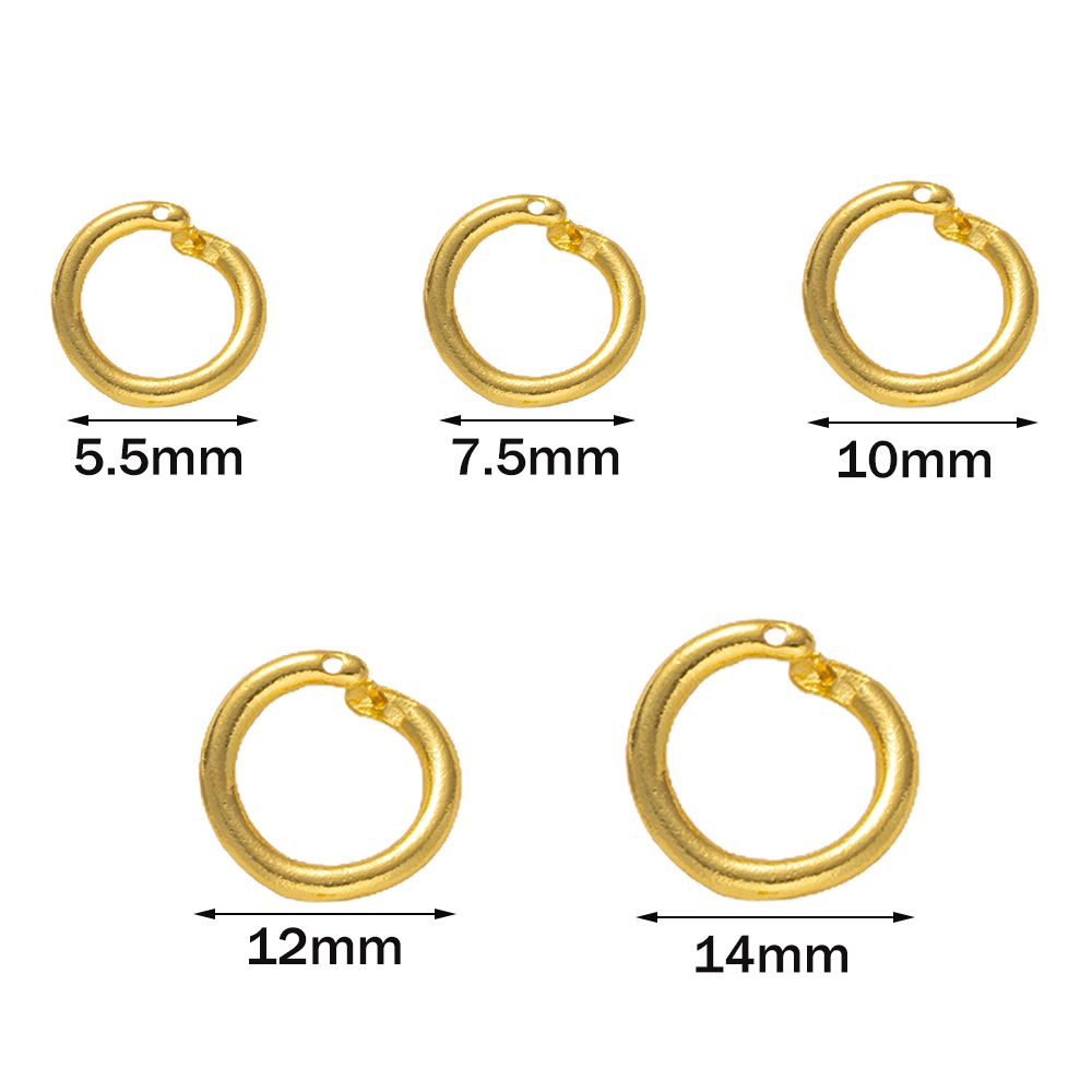 10 adet 18 K Altın Kaplama Pir - Jewelry Making Hoops incelemesi ve fiyatı