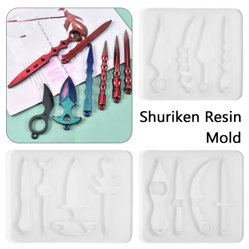 Shuriken Ninja Yıldız Silikon  - Jewelry Making Tools List incelemesi ve fiyatı