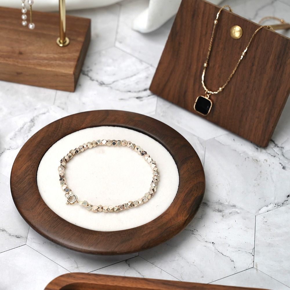 Basit Geometrik Ahşap Halka Te - Jewelry Making Organizer incelemesi ve fiyatı